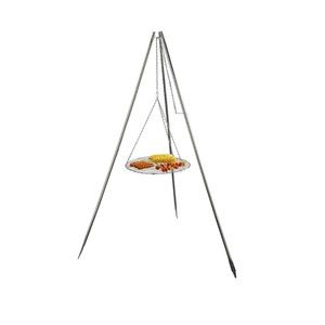 Ozark Trail Tripod Grilling Set Fire Pit Cooking Grill Outdoor BBQ Camping Tent